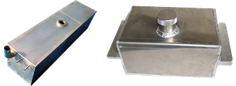 Rservoir en acier, stainless steel et aluminium